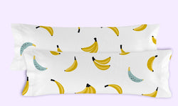 Set van 2 kussenslopen Sweet Banana