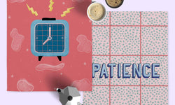 Set van 2 theedoeken Patience