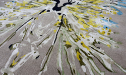 Vloerkleed Wildflowers handgemaakt wol