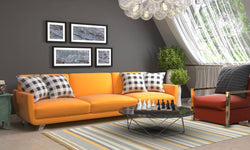 Vloerkleed Aztec Gold