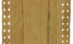 Vloerkleed Brooklyn handgemaakt jute