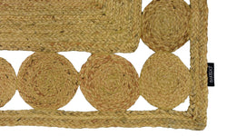 Vloerkleed Brooklyn handgemaakt jute