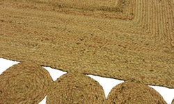 Vloerkleed Brooklyn handgemaakt jute