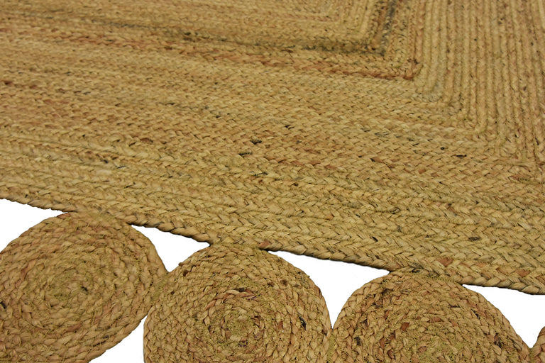 Vloerkleed Brooklyn handgemaakt jute