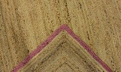 Vloerkleed Kansas handgemaakt jute
