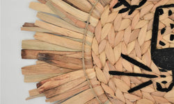 Handgemaakt decoratief wandobject Leeuw