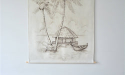 Wandkleed Beach House