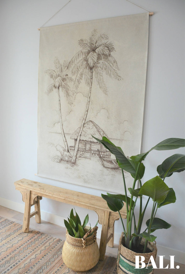 Wandkleed Beach House