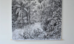 Wandkleed Botanic Jungle