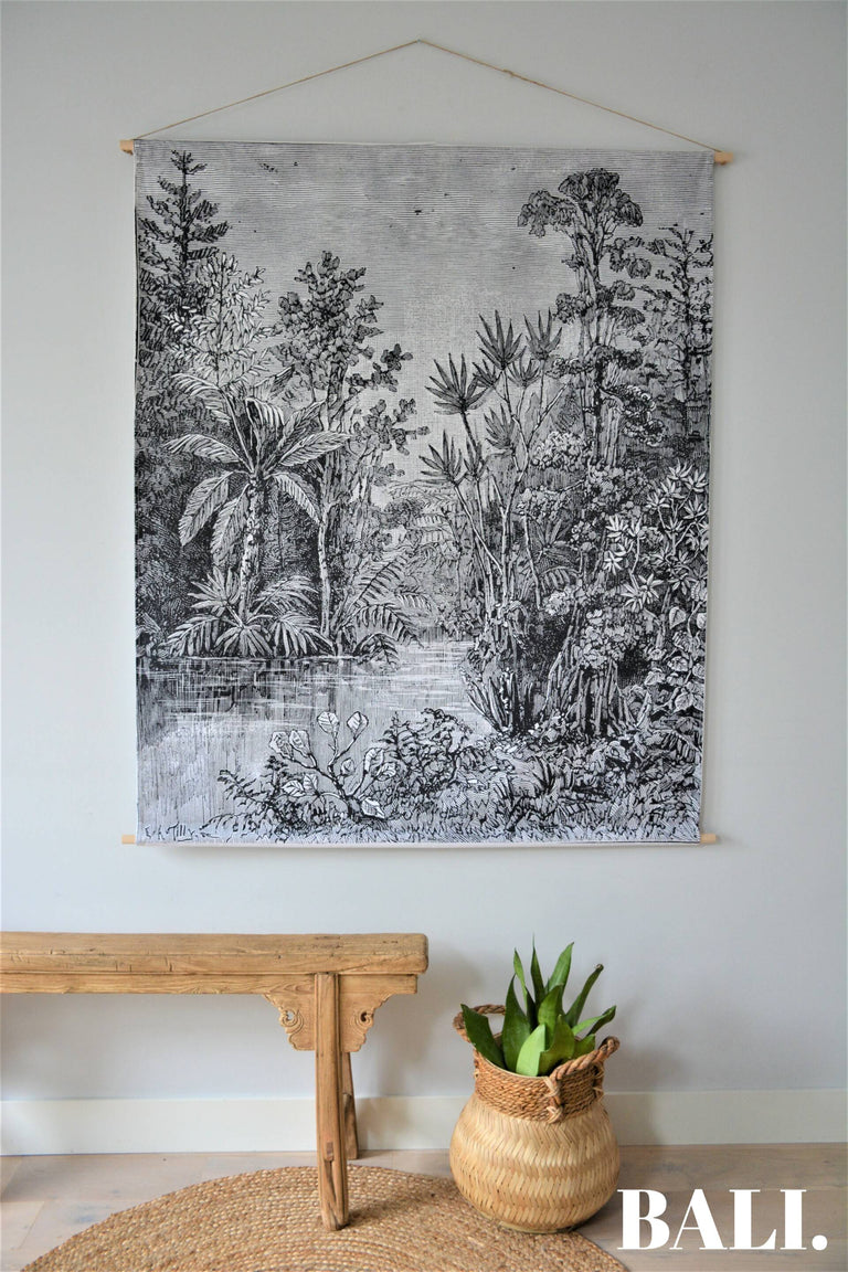Wandkleed Botanic Jungle