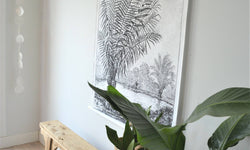 Wandkleed Jungle Palm
