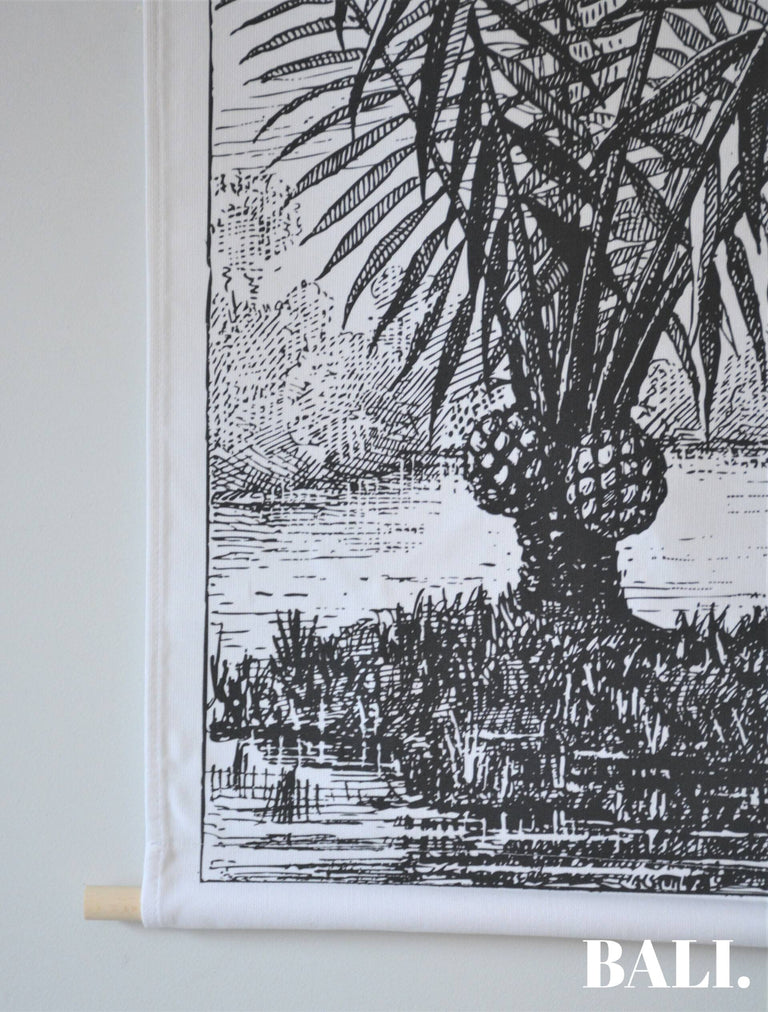 Wandkleed Jungle Palm