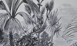 Wandkleed Jungle Volcano