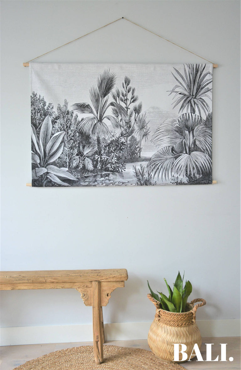Wandkleed Jungle Volcano
