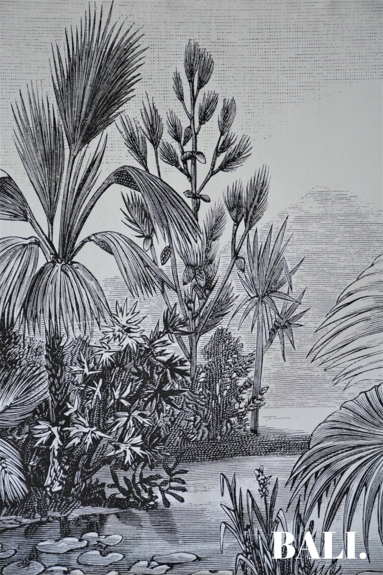 Wandkleed Jungle Volcano