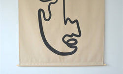 Wandkleed Topeng