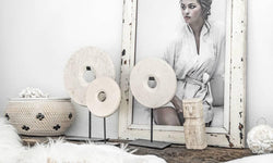 Decoratie Marble Disc