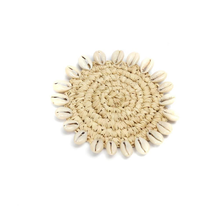 Onderzetter Raffia Shell