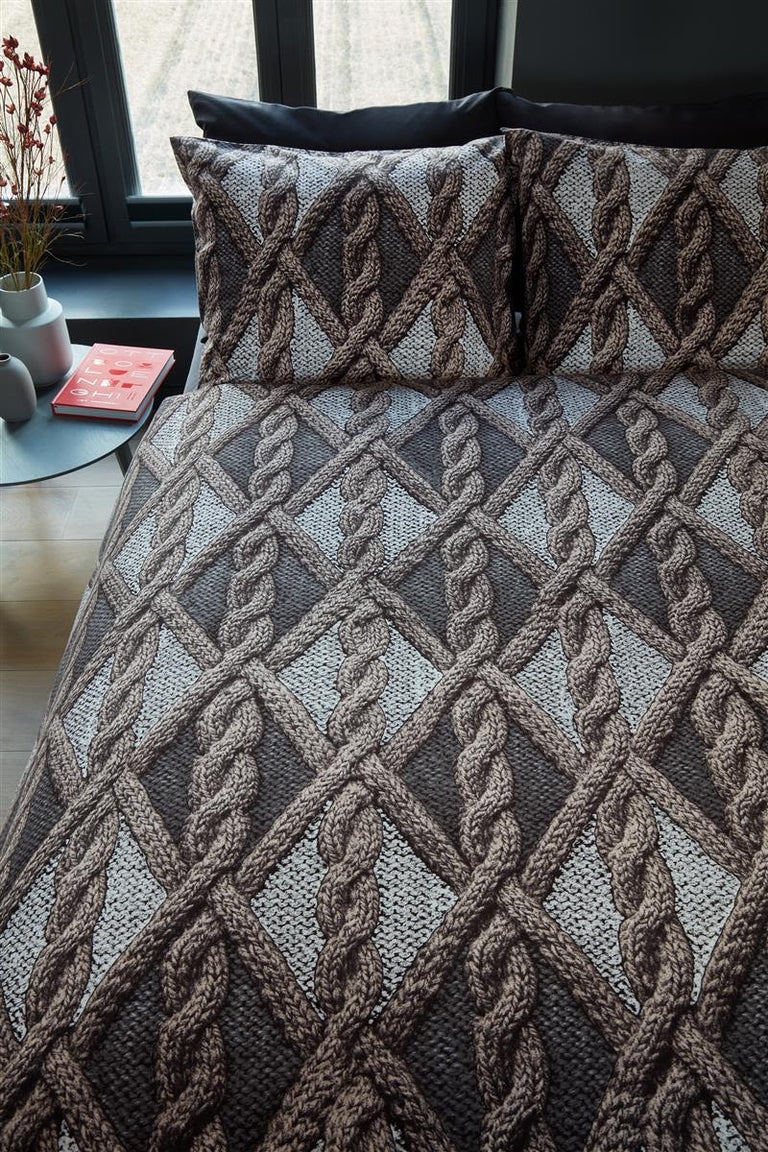 Dekbedovertrekset Aran Knit