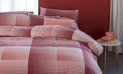 Dekbedovertrekset Denim Gingham