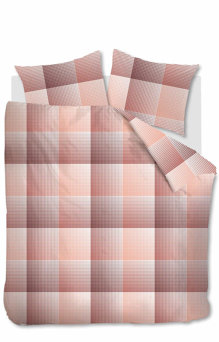 Dekbedovertrekset Denim Gingham