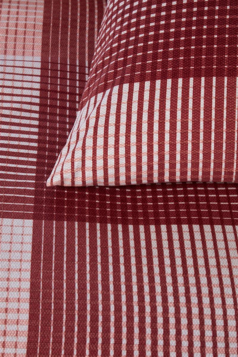 Dekbedovertrekset Denim Gingham