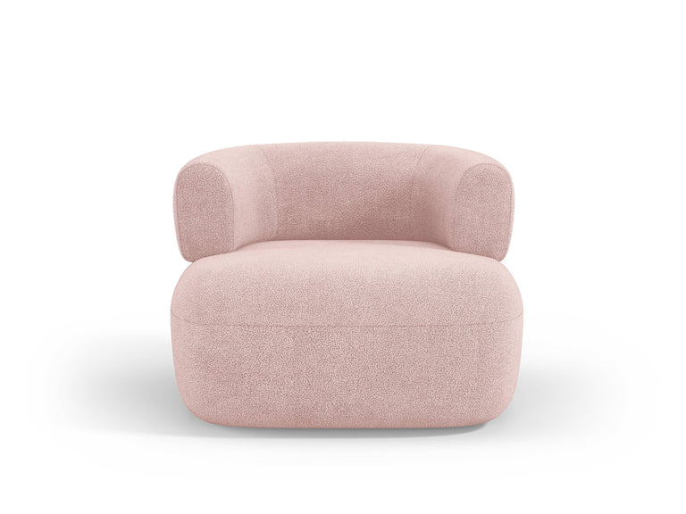 Fauteuil Jenny bouclé