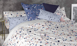 Set van 2 kussenhoezen Terrazzo