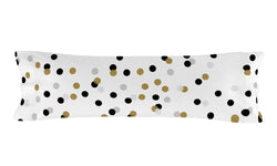Set van 2 kussenslopen Golden Dots