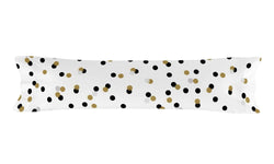 Set van 2 kussenslopen Golden Dots