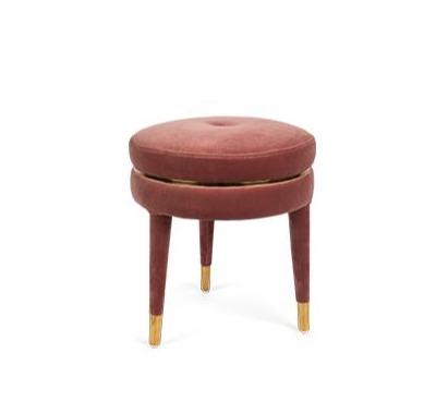 Poef I am not a Macaron velvet
