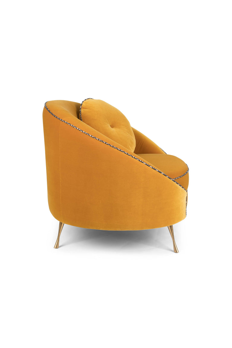 Loveseat Don't Love Me velvet