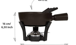 Fondueset Nero