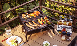 Houtskool-BBQ Tilpa Portable Barrel