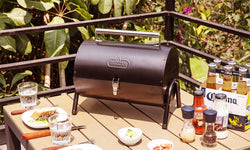 Houtskool-BBQ Tilpa Portable Barrel