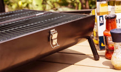Houtskool-BBQ Tilpa Portable Barrel