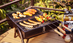 Houtskool-BBQ Tilpa Portable Barrel