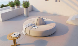 Outdoor ronde bank Maui