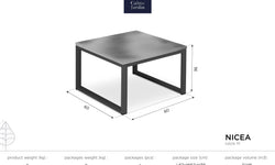 Outdoor salontafel Nicea