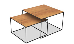 Set van 2 outdoor salontafels Sirios