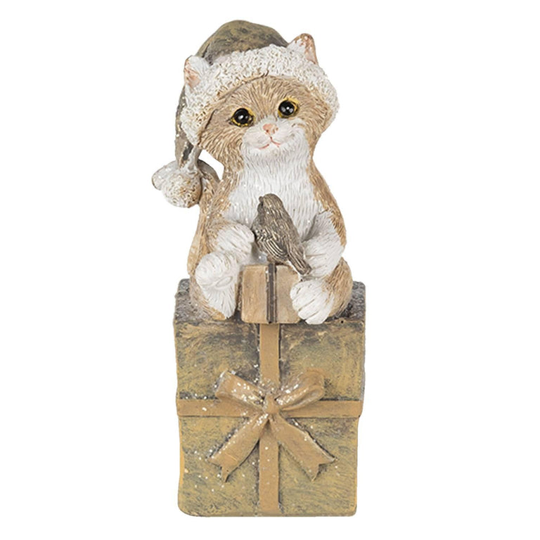 Kerstdecoratie kat Myriam