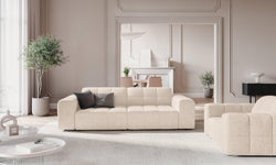 3-zitsbank Chicago chenille