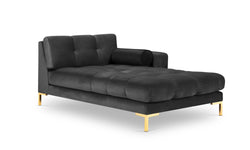 Chaise longue Bali rechts velvet