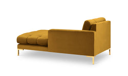 Chaise longue Bali rechts velvet