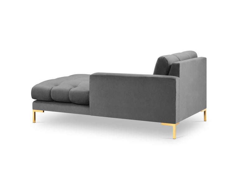 Chaise longue Bali rechts velvet