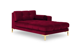 Chaise longue Bali rechts velvet