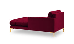 Chaise longue Bali rechts velvet