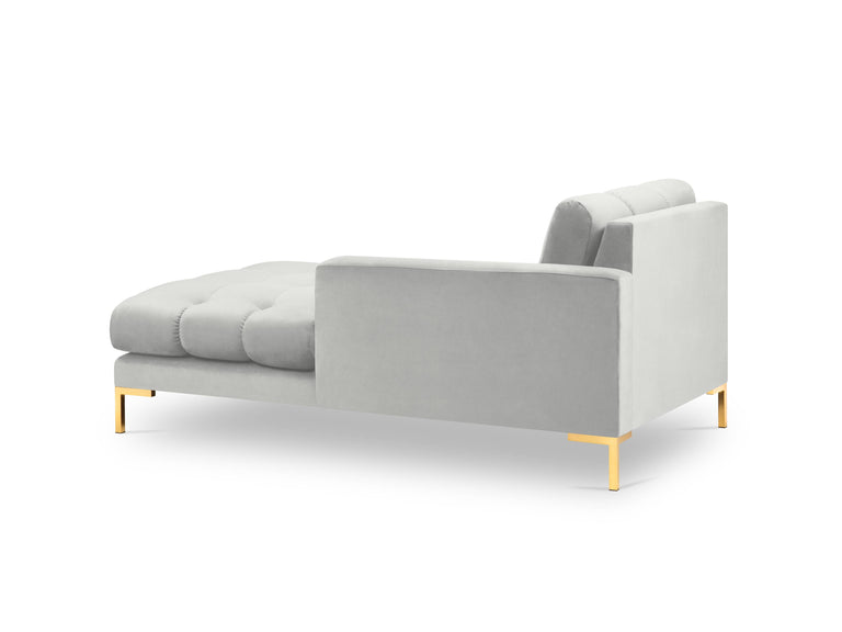 Chaise longue Bali rechts velvet