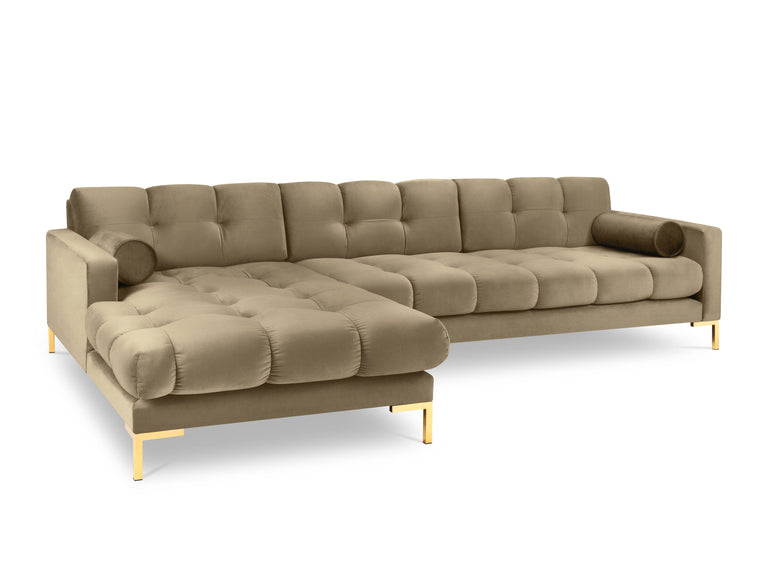 Hoekbank Bali links velvet