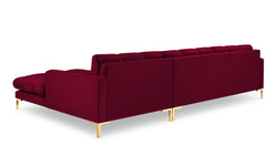 Hoekbank Bali rechts velvet